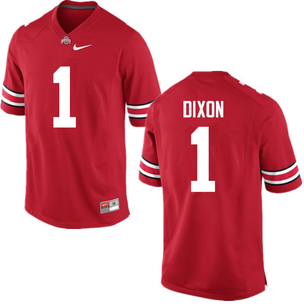 Ohio State Buckeyes #1 Johnnie Dixon College Football Jerseys Game-Red